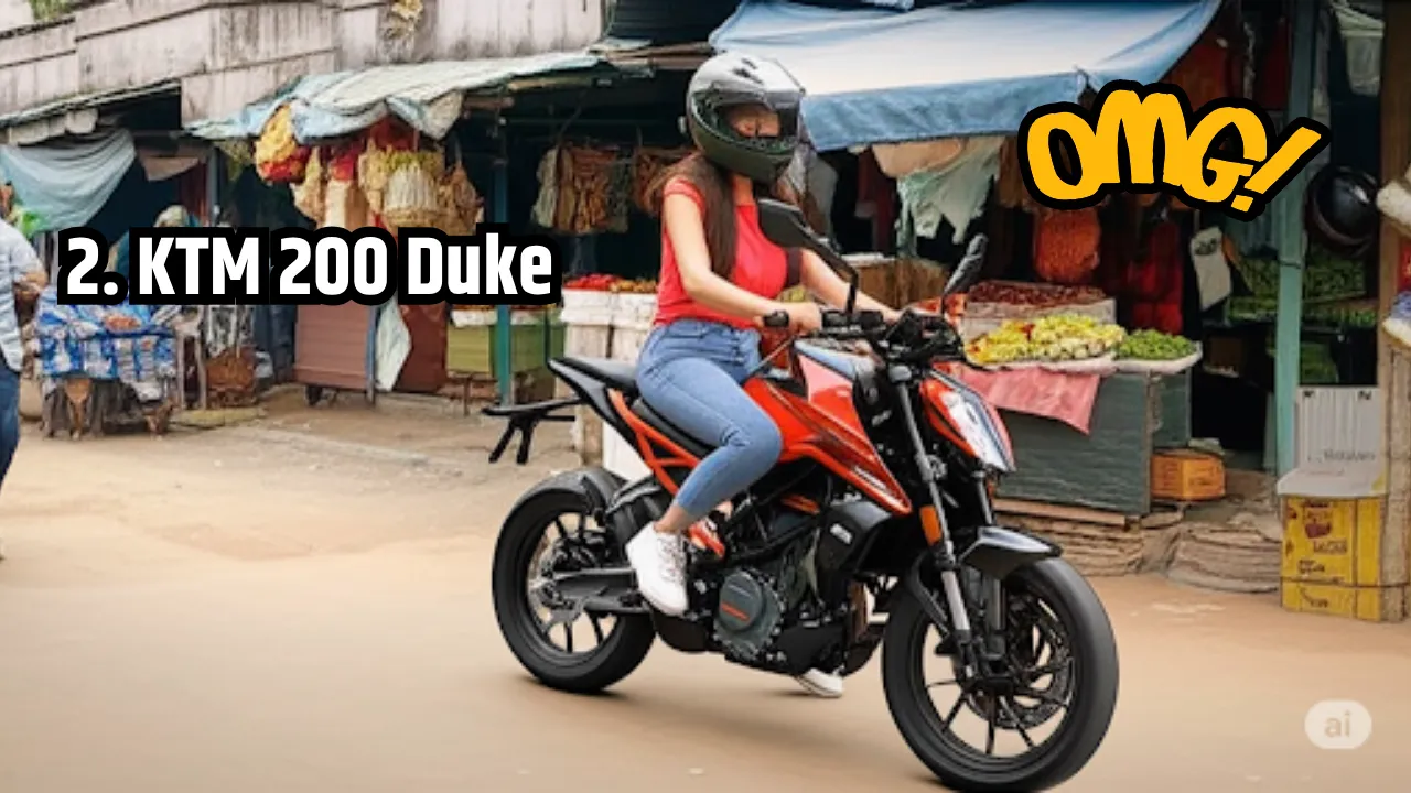 2. KTM 200 Duke