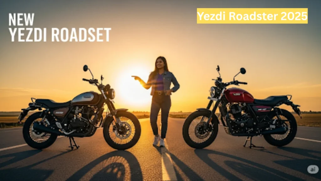 2025 New Yezdi Scrambler And Roadster Bike