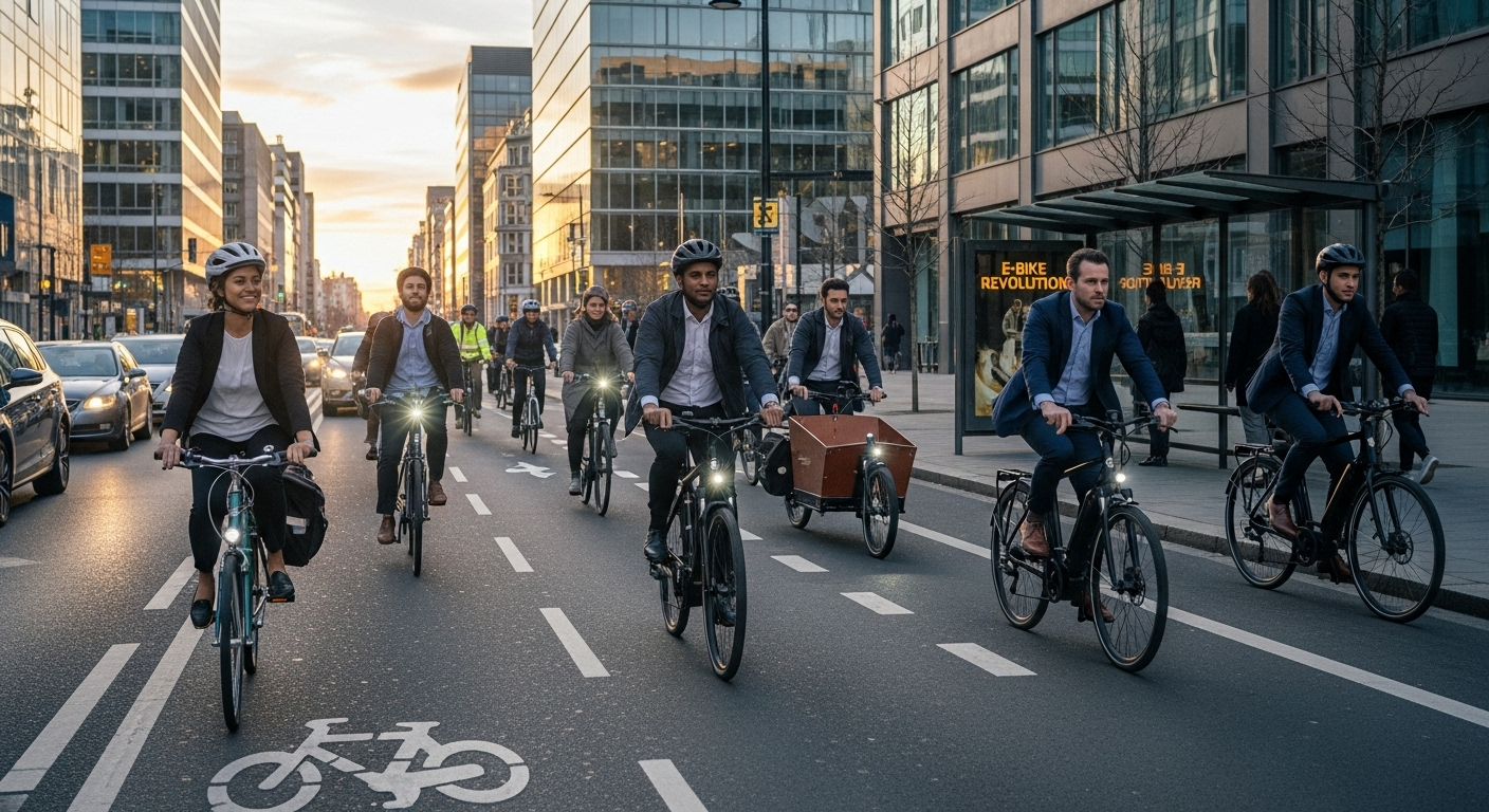 The Silent Takeover: Why E-Bikes Are Booming