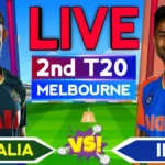 Australia vs India 2nd T20