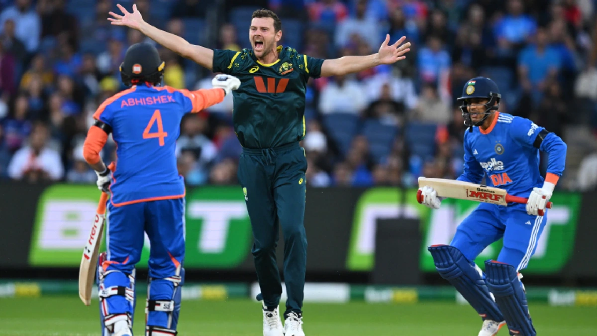 Australia level T20 series against India: Hazlewood impresses 2 The Hazlewood Effect | More Than Just Wickets