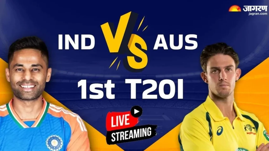 IND vs AUS T20I Live Streaming