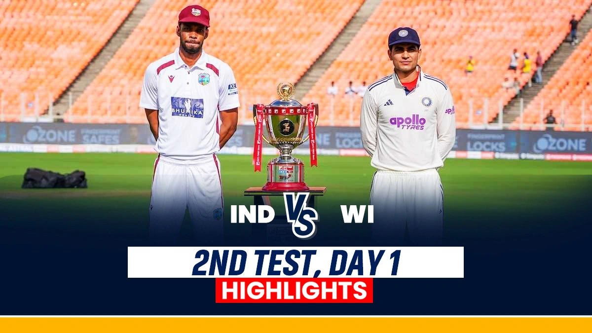 IND vs WI 2nd Test, Day 1 Live Score | India Dominate, Yashasvi Close to Double Century | IND 318/2 (90 Overs) - Stumps 1 The Yashasvi Jaiswal Show (and Why It Matters)