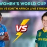 India Women vs South Africa Women