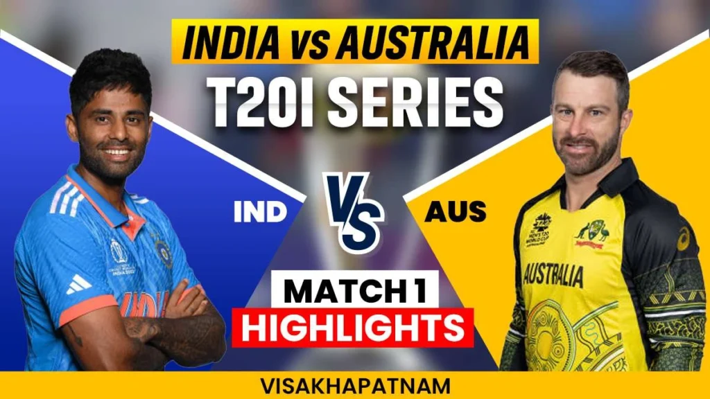 India vs Australia T20I Series