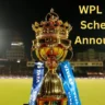 WPL 2026 Schedule