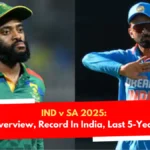 IND vs SA ODIs
