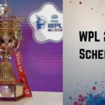 WPL 2026 Schedule