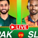 Pakistan vs Sri Lanka